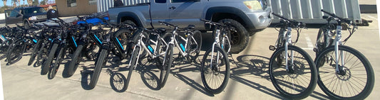 Electric Bike Fleet Rentals, Joshua Tree and Palm Springs Area